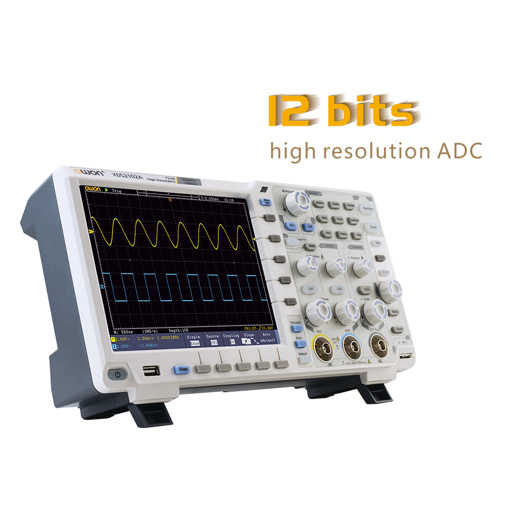 OWON 2CH 12 bits XDS2000 Series Economical Digital Oscilloscope