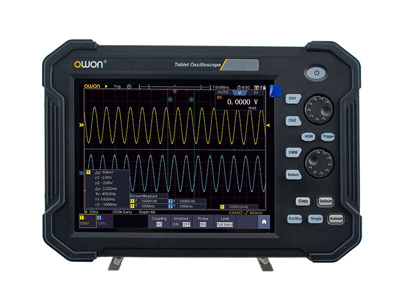 TAO3000 series 2CH 8/14bit tablet Oscilloscope