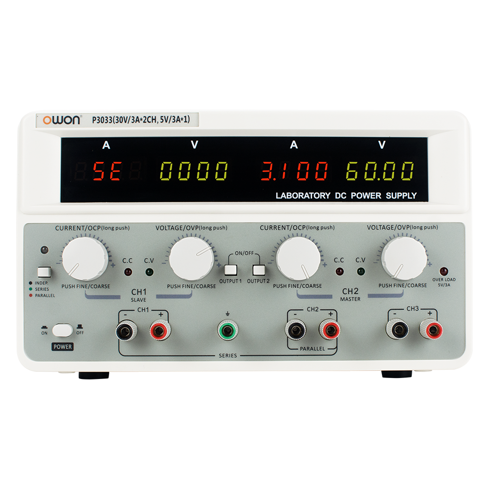 P3000 Series 3CH DC Power Supply