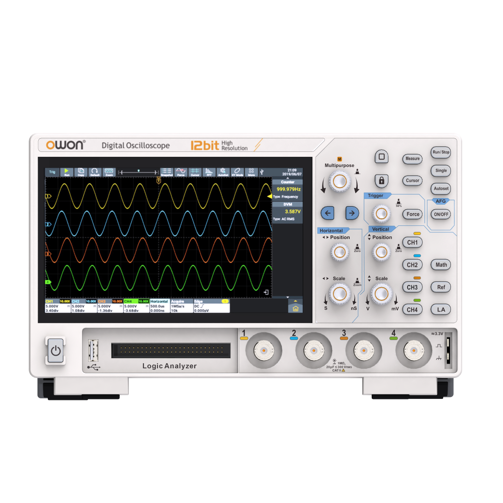 ADS900A Series 12bits Multifunction Digital Oscilloscope