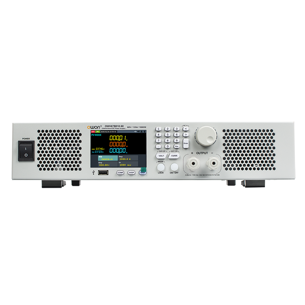 OWH67B Series Bidirectional Programmable DC Power Supply